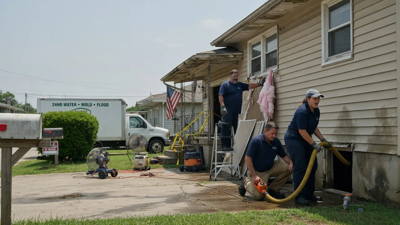 Water Damage Repair in Hot Springs National Park, AR near me